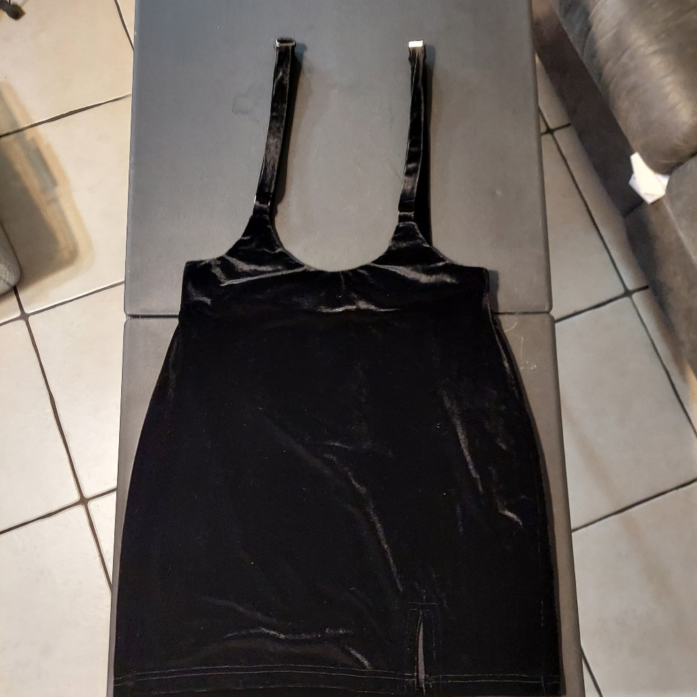 Emory Park black velvet dress